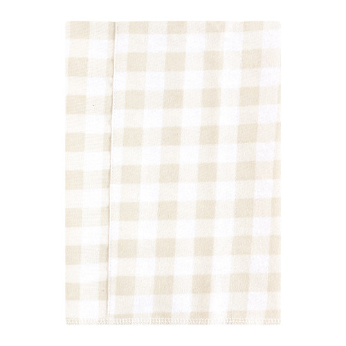 Hudson Baby Cotton Flannel Burp Cloths, Neutral Safari 7 Pack