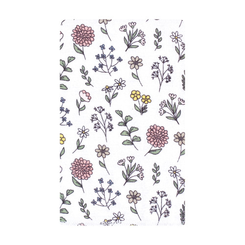 Hudson Baby Cotton Flannel Burp Cloths, Dandelion Wish 10 Pack