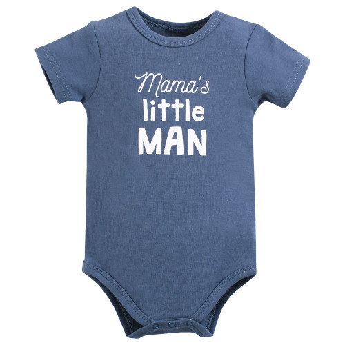 Hudson Baby Bodysuit, Short and Sock, Mamas Little Man