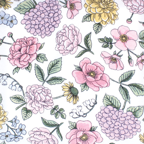 Hudson Baby Cotton Toddler Pillow Case, Vintage Blossom