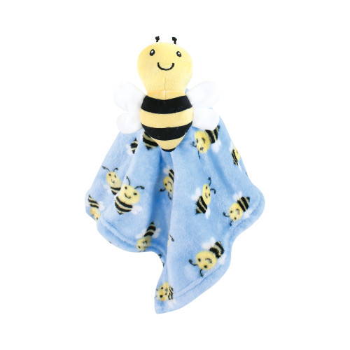 Hudson Baby Animal Face Security Blanket, Butterfly 3-Pack