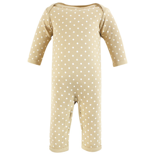 Hudson Baby Thermal Coveralls 2pk, Acorn Botanical