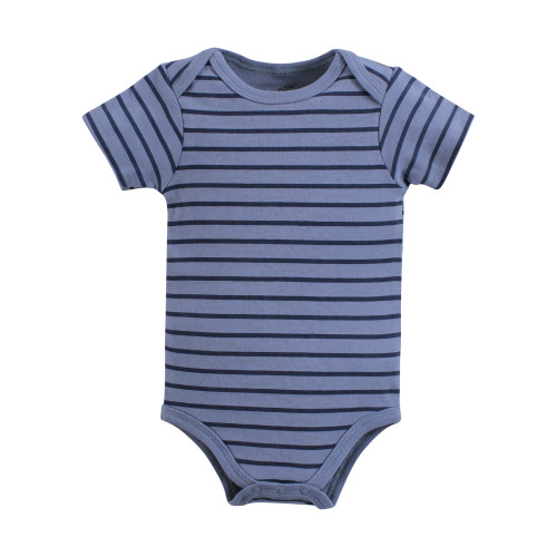 Hudson Baby Cotton Layette Set, Herringbone Little Fella