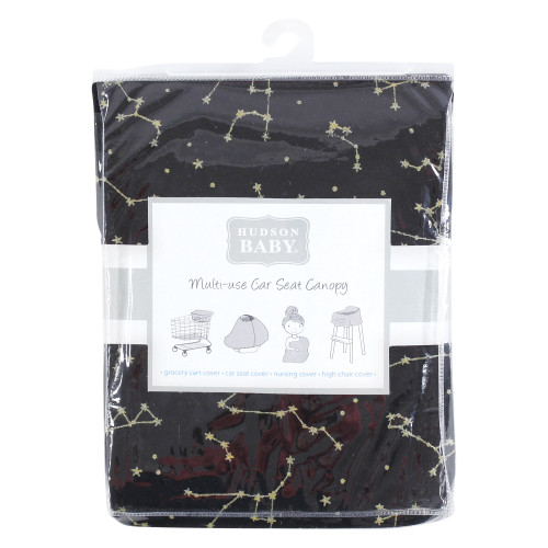 Hudson Baby Multi-use Car Seat Canopy, Constellation