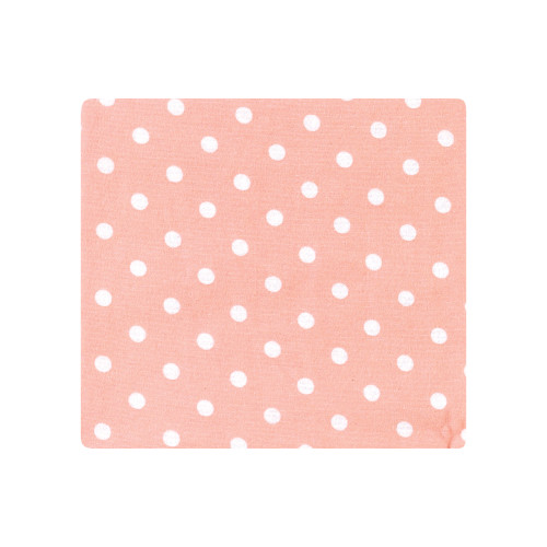 Hudson Baby Cotton Flannel Receiving Blankets Bundle, Sweet Peach
