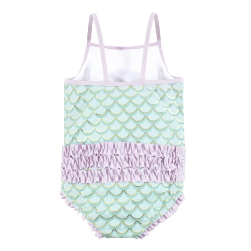 Hudson Baby Baby and Toddler Swimsuit, Mermaid