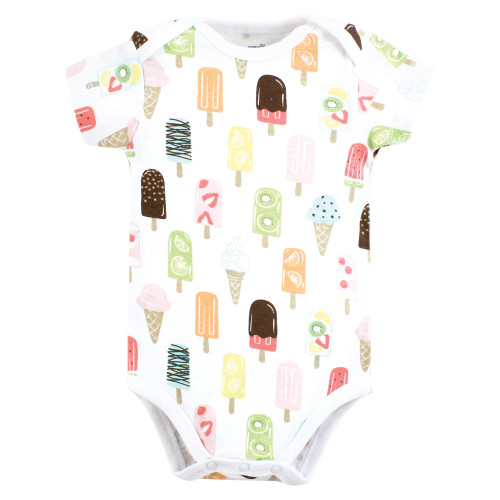 Touched By Nature Organic Cotton Bodysuits, Popsicle
