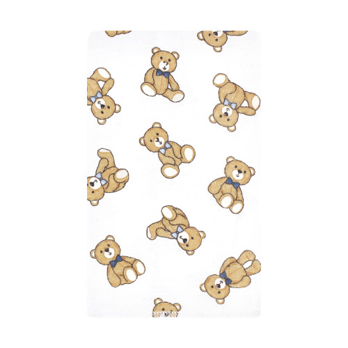 Hudson Baby Cotton Flannel Burp Cloths, Gentleman Bear 10 Pack