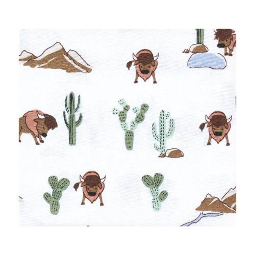 Hudson Baby Cotton Flannel Receiving Blankets Bundle, Wilderness