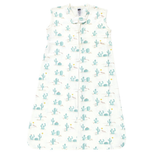 Hudson Baby Cotton Sleeveless Wearable Sleeping Bag, Sack, Blanket, Desert Cactus