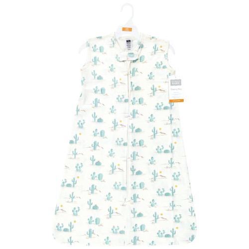 Hudson Baby Cotton Sleeveless Wearable Sleeping Bag, Sack, Blanket, Desert Cactus