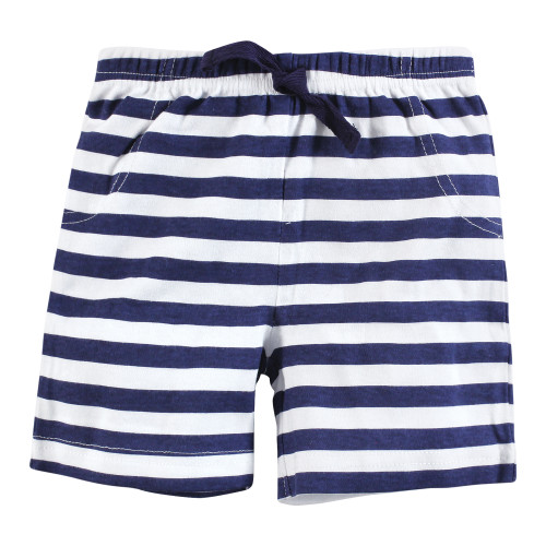 Hudson Baby Shorts Bottoms 4-Pack, Sea Turtle