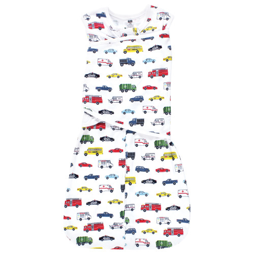 Hudson Baby Convertible Swaddle Sleep Sack, Going Places