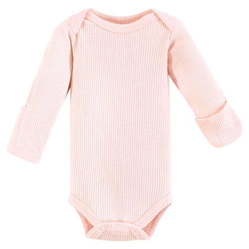 Hudson Baby Thermal Preemie Layette Set 4pc, Leopard Long Sleeve