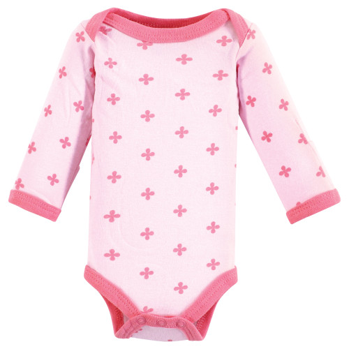 Luvable Friends Preemie Long Sleeve Bodysuits 3pk - Foxy, Foxy