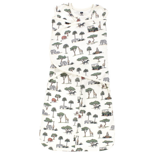 Hudson Baby Convertible Swaddle Sleep Sack, Going On Safari