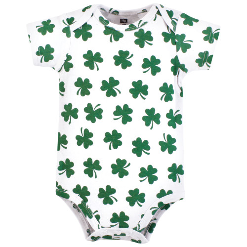 Hudson Baby Cotton Bodysuits, Mommys Lucky Charm