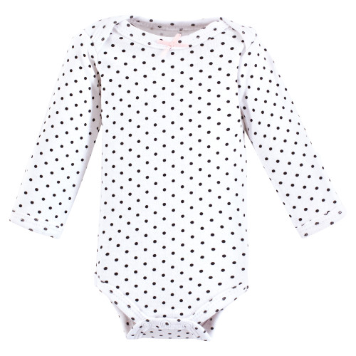 Luvable Friends Preemie Long Sleeve Bodysuits 3pk - Pink Sheep, Pink Sheep