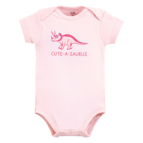 Touched By Nature Organic Cotton Bodysuits, Retro Dino