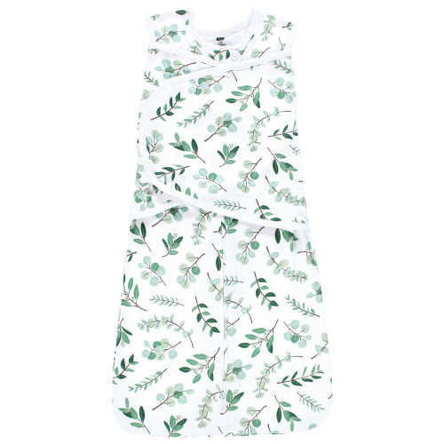 Hudson Baby Convertible Swaddle Sleep Sack, Eucalyptus