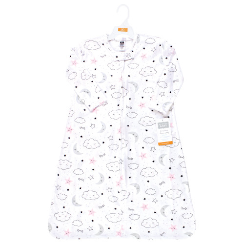 Hudson Baby Long Sleeve Cotton Jersey Sleeping Bag, Dreamer