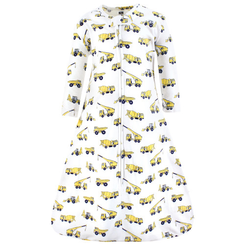 Hudson Baby Long Sleeve Cotton Jersey Sleeping Bag, Construction