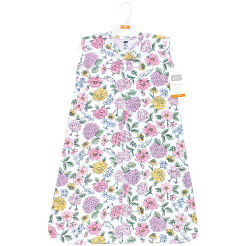 Hudson Baby Cotton Sleeveless Wearable Sleeping Bag, Sack, Blanket, Vintage Blossom