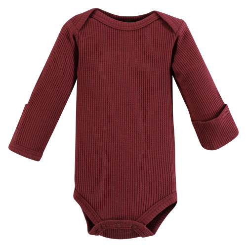 Hudson Baby Thermal Preemie Layette Set 4pc, Acorn Botanical Long Sleeve