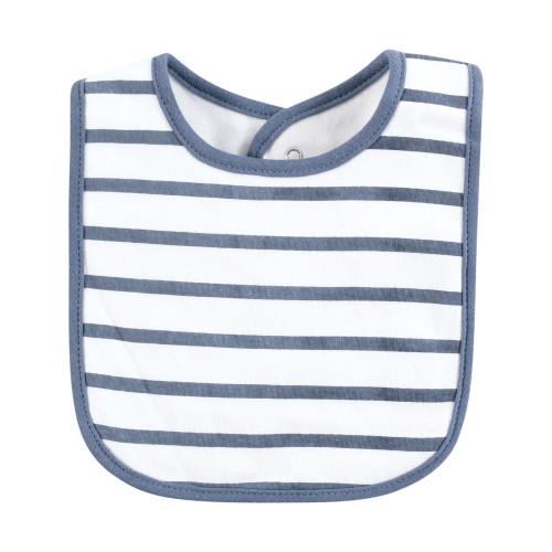 Hudson Baby Cotton Bibs, Pastel Dino