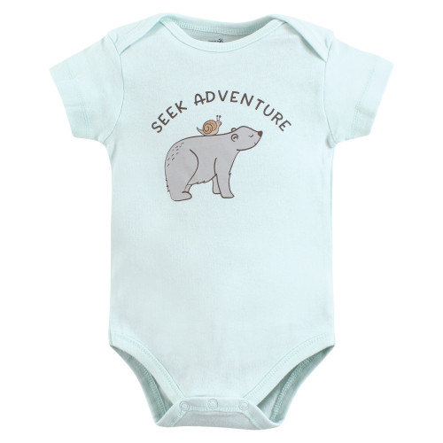 Touched By Nature Organic Cotton Bodysuits, Dreamy Woodland
