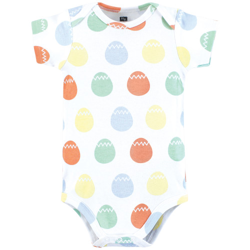Hudson Baby Cotton Bodysuits, Egg Hunt
