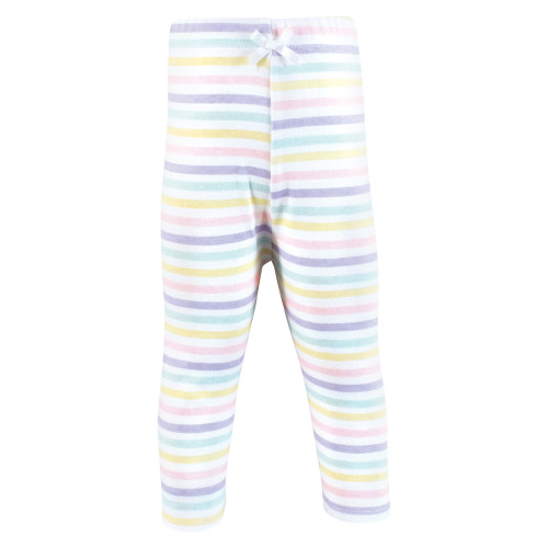 Hudson Baby Cotton Pants and Leggings, Easter Bunny Pink