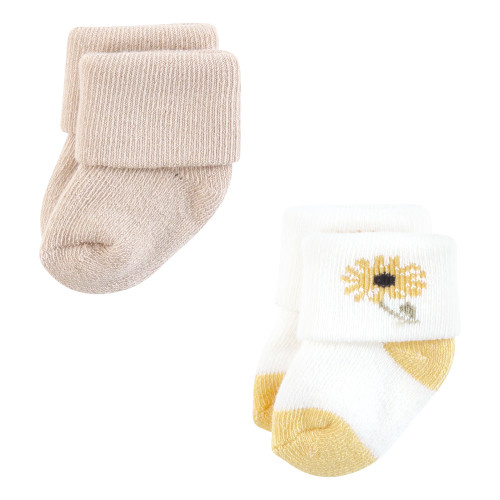 Touched By Nature Organic Cotton Socks, Soft Wildflower