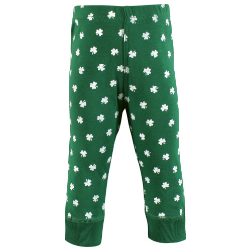 Hudson Baby Cotton Pants and Leggings, Lucky Charm