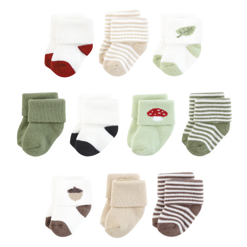Touched By Nature Organic Cotton Socks, Forest Explorer