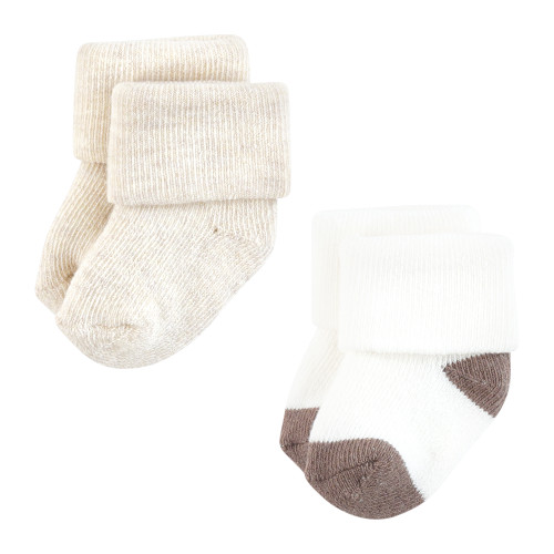 Touched By Nature Organic Cotton Socks, Brown Bear