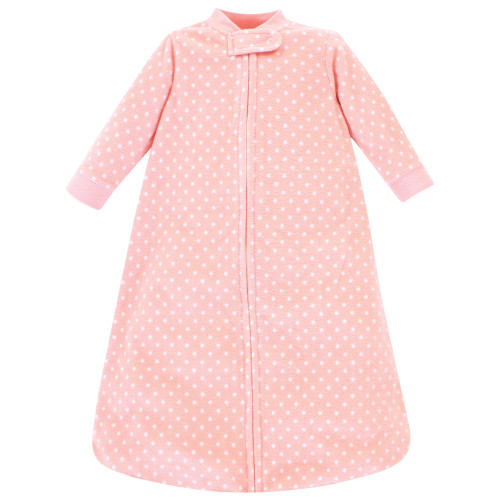 Hudson Baby Long-Sleeve Fleece Sleeping Bag, Floral 1