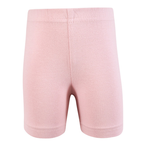 Hudson Baby Shorts Bottoms 4-Pack, Cream Wild Rose