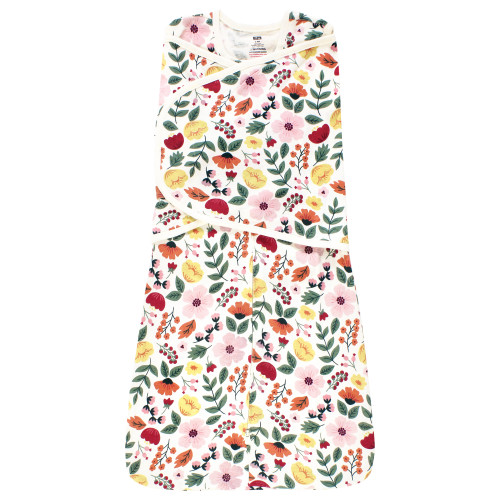 Hudson Baby Convertible Swaddle Sleep Sack, Fall Botanical