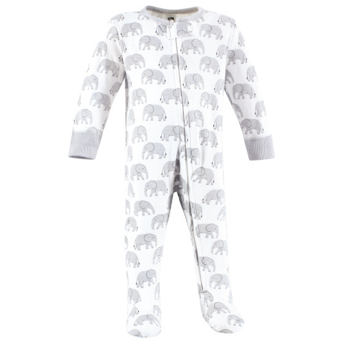 Hudson Baby Cotton Sleep and Play, Safari Friends