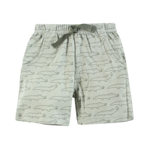 Hudson Baby Shorts Bottoms 4-Pack, Alligator