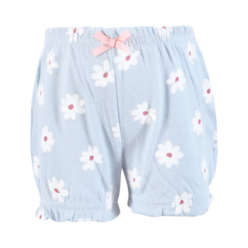 Hudson Baby Shorts Bottoms 4-Pack, Strawberry Love