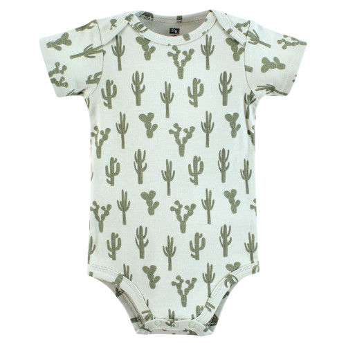 Hudson Baby Cotton Bodysuits 5-Pack, Wilderness