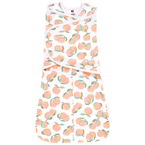 Hudson Baby Convertible Swaddle Sleep Sack, Peach