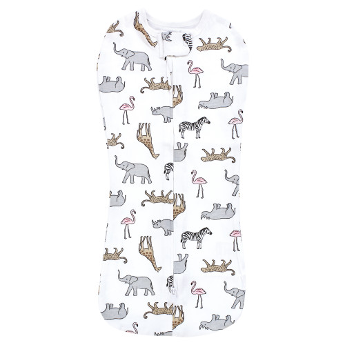 Hudson Baby Sleep Pod, Modern Pink Safari