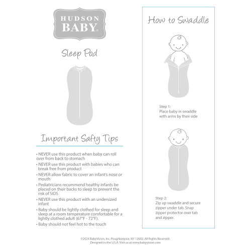 Hudson Baby Sleep Pod, Fairytale Princess