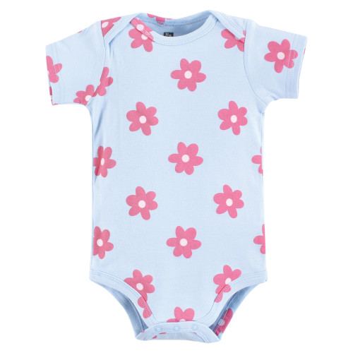 Hudson Baby Cotton Bodysuits 3-Pack, Mommys Girl Butterfly