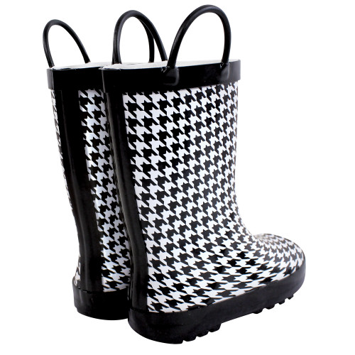 Hudson Baby Rain Boots, Houndstooth