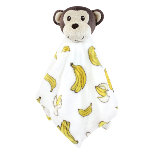 Hudson Baby Animal Face Security Blanket, Modern Safari