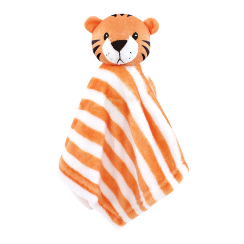 Hudson Baby Animal Face Security Blanket, Modern Safari